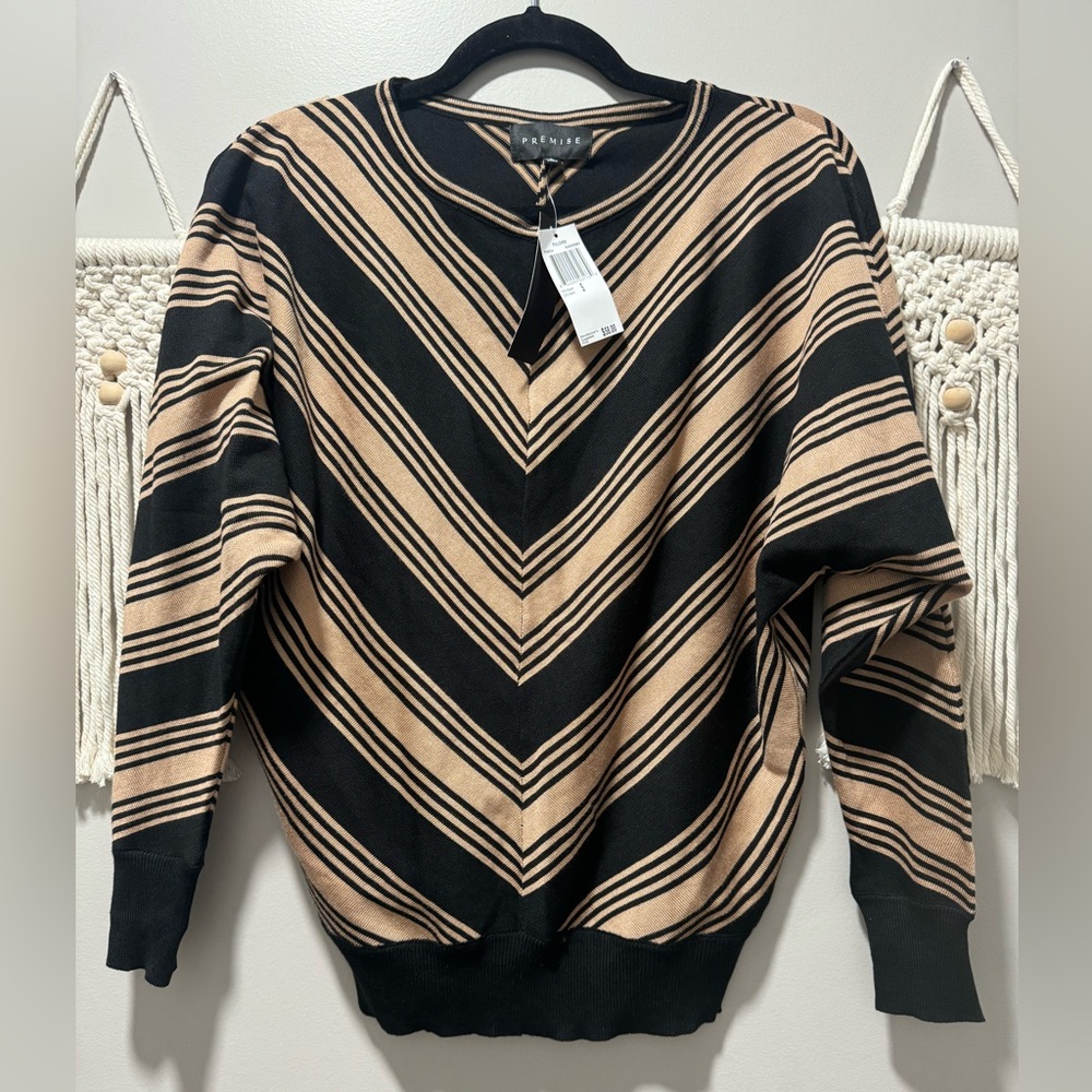 NWT Premise Striped Sweater